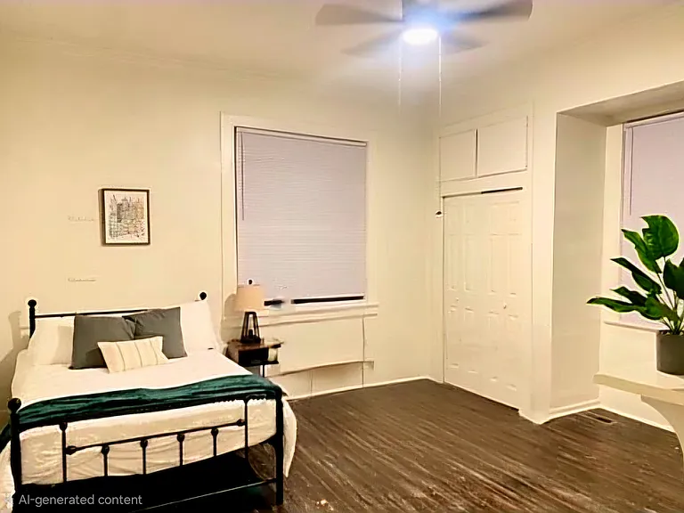 Bedroom with 1 double bed