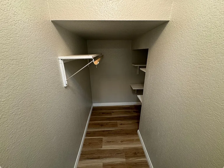 Downstairs closet/storage