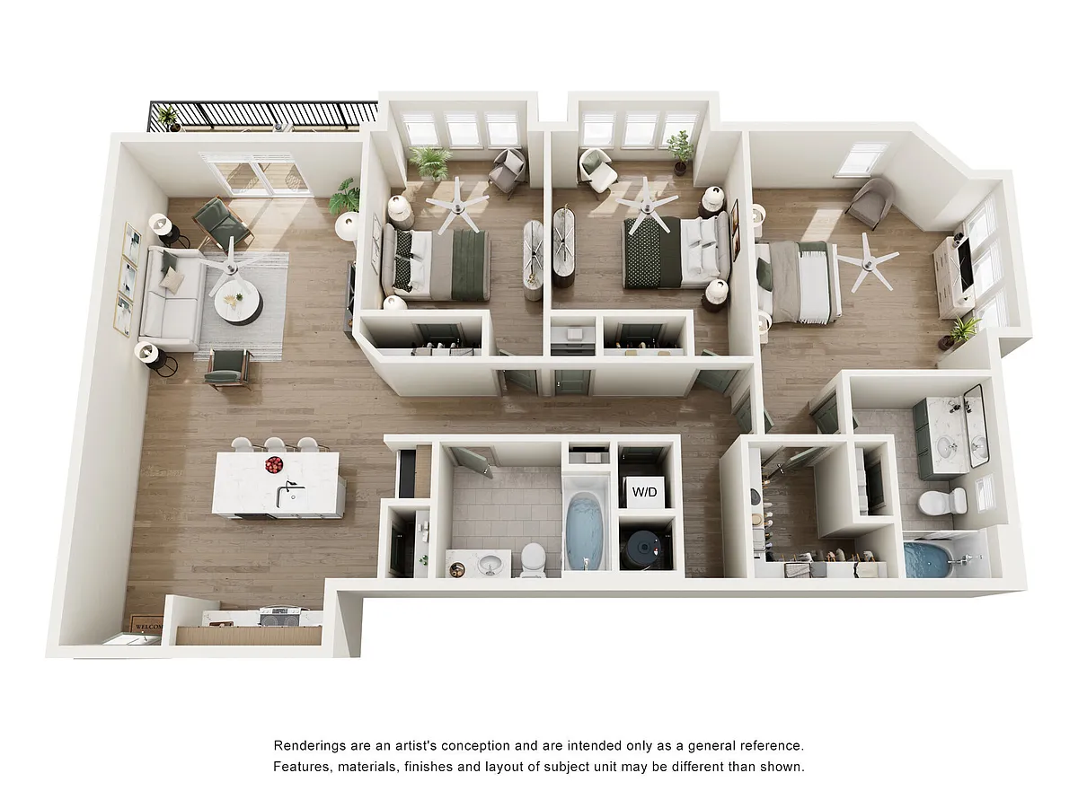 Floor plan Capital Renovated