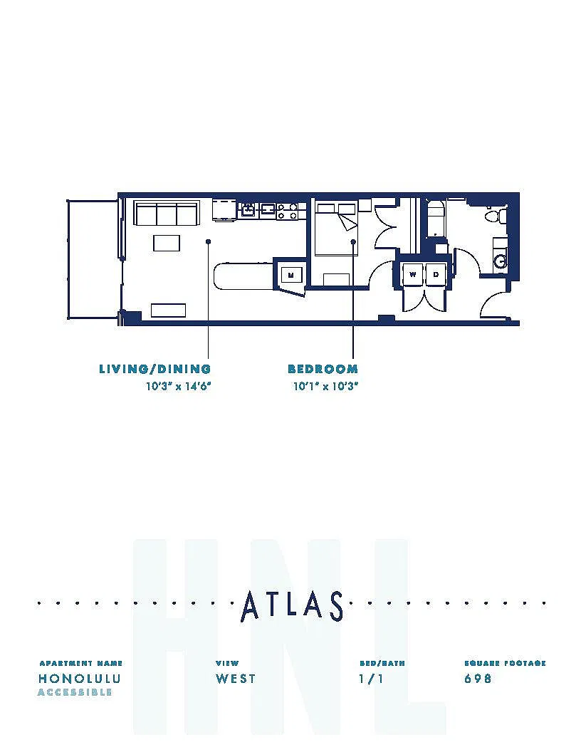 Floor plan Honolulu
