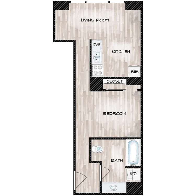 Floor plan Urban Loft