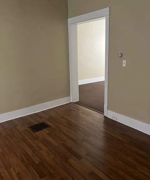 Dining room to the living room