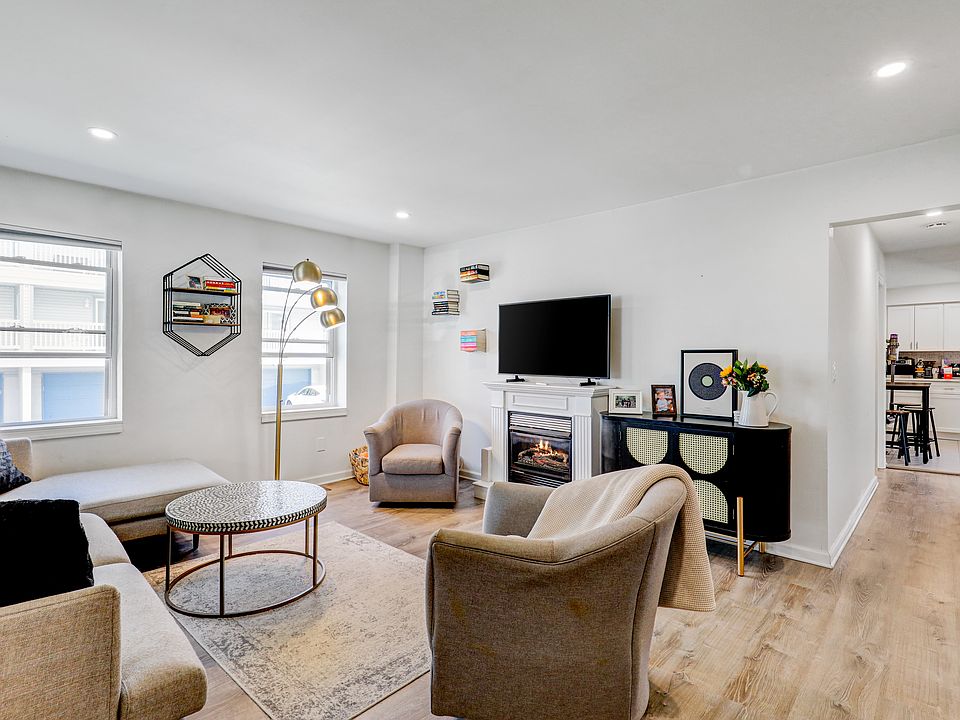 Open living room with tons of natural light
