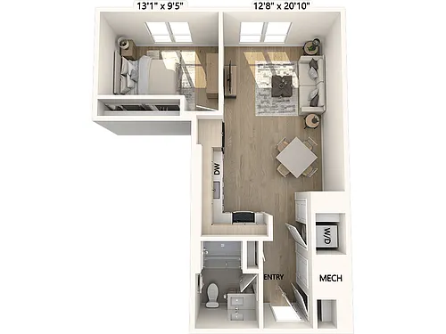 Floor plan A13 - Design Collection II