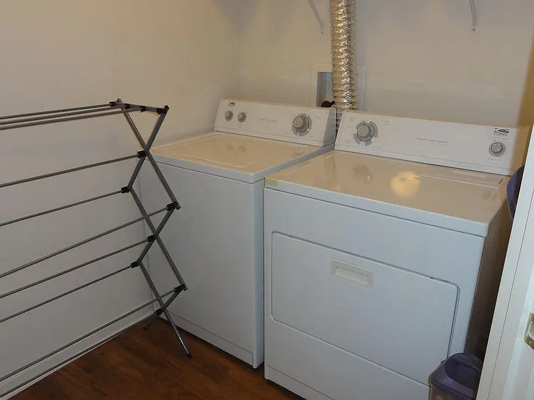 laundry room in unit