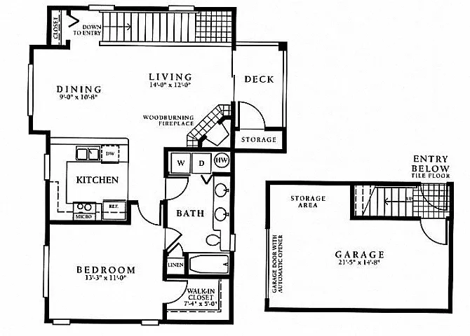 Floor plan Cambridge