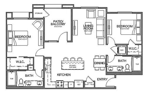 Floor plan B2