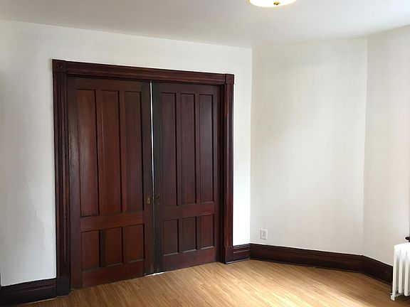 Dining Room with Sliding Doors