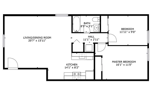Floor plan Maple