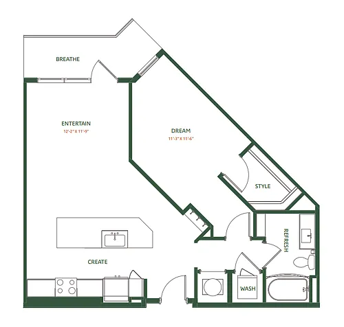 Floor plan A2