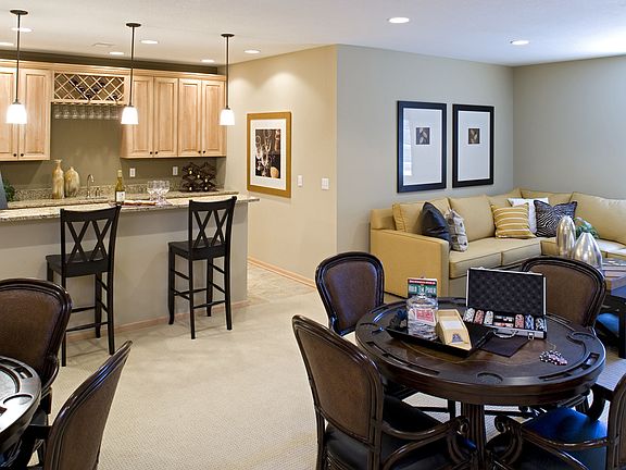 Optional spacious finished basement