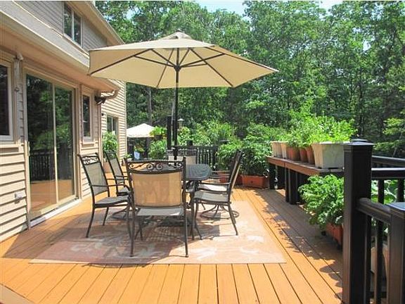 NEW UPPER END TREX DECKING