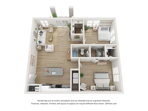 Floor plan The Madison