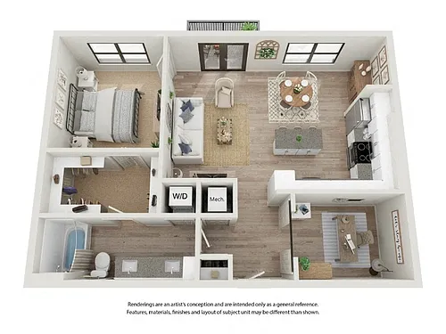 Floor plan A5 + Study
