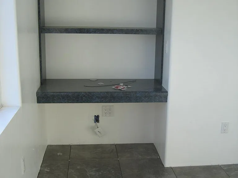 Built in desk