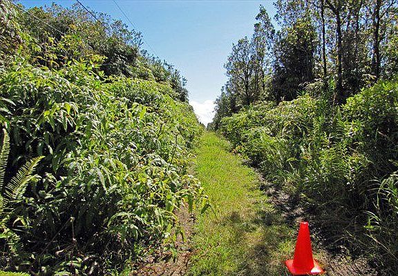  Looking up Malia Aina Rd from right corner.