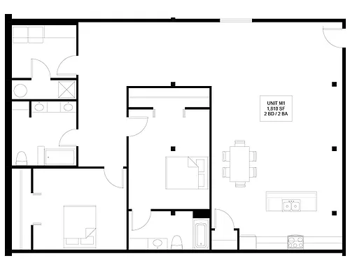 Floor plan The Locale