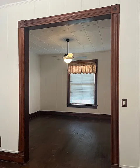 View from dining into living room
