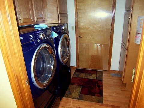 Laundry Room off Kitchen w/ Garage Access