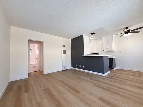 Floor plan 1 bed / 1 bath