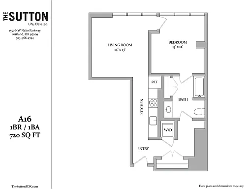 Floor plan A16
