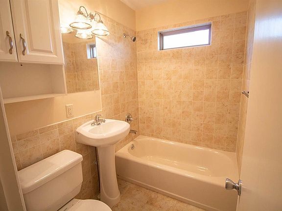 Newly renovated bathroom.