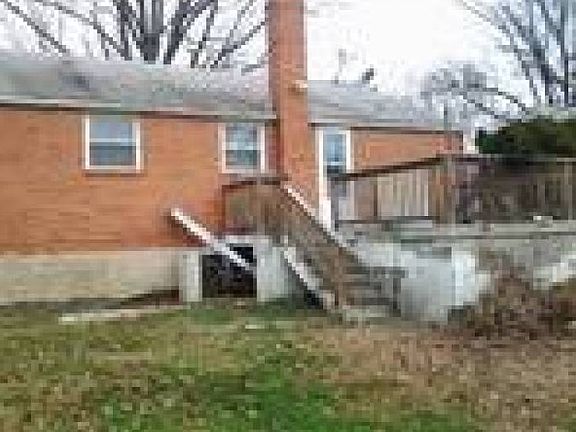 rear of home with deck