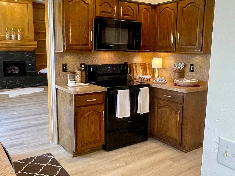 Kitchen Dining area view back