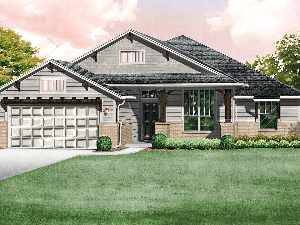 Pendleton Craftsman - Elevation A