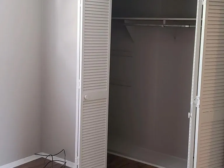 View of Bedroom#2 Closet-door opened--spacious.