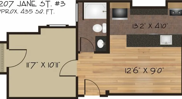 *Square footage is approximate. *Square footage is approximate.
