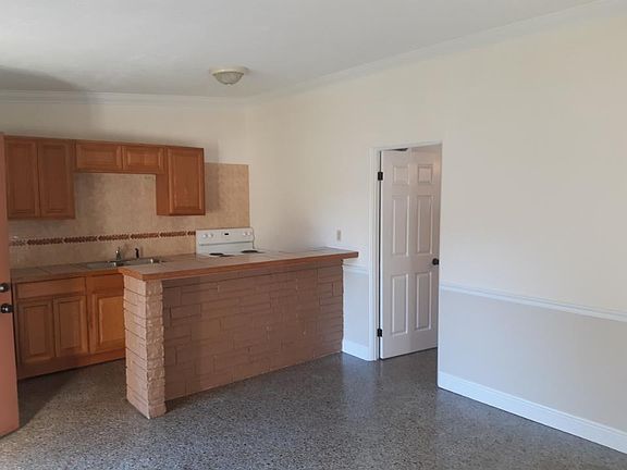 Kitchen and living room