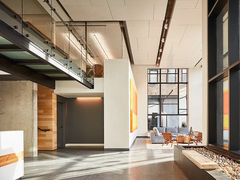 A welcoming lobby that makes a lasting first impression.