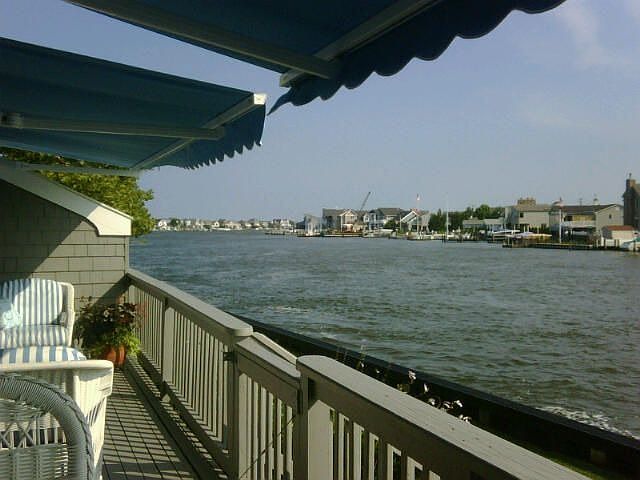 View from 1st fl deck