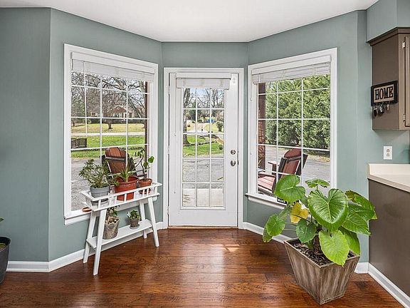 Frint Door Opens into the Kitchen area