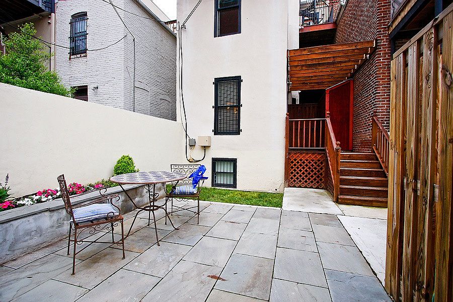 Private patio