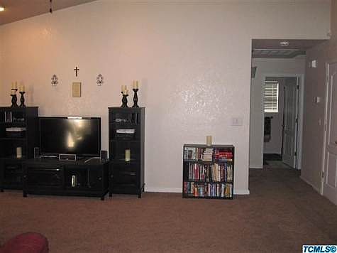 Living room south wall