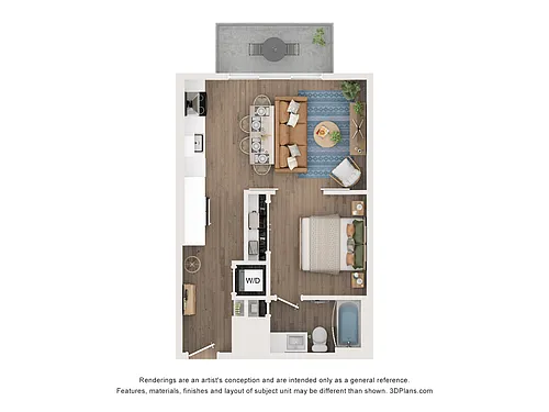 Floor plan S1F