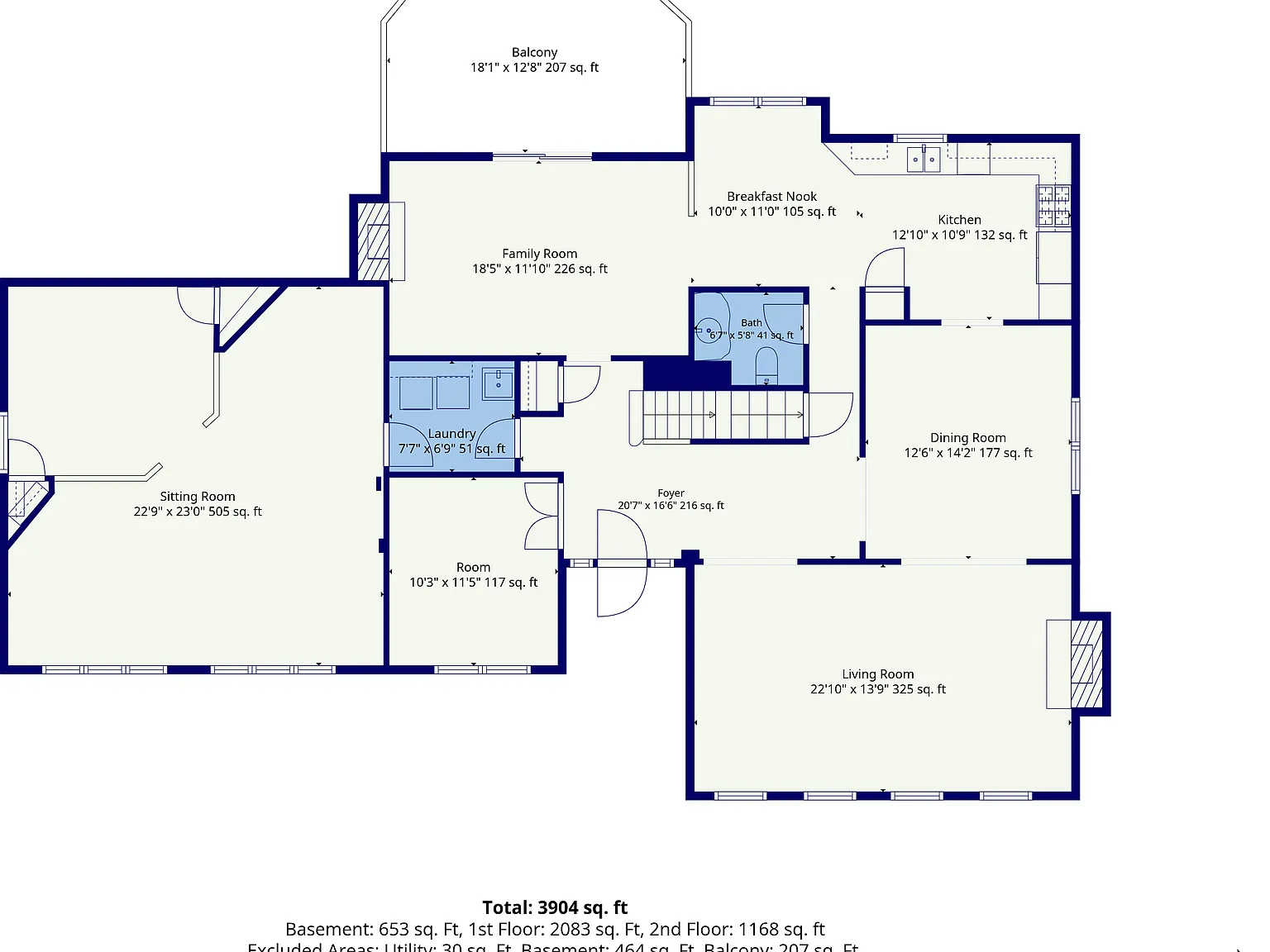 5 bed, 3.5 bath, 3763 sqft, $5,995 — Photo 4