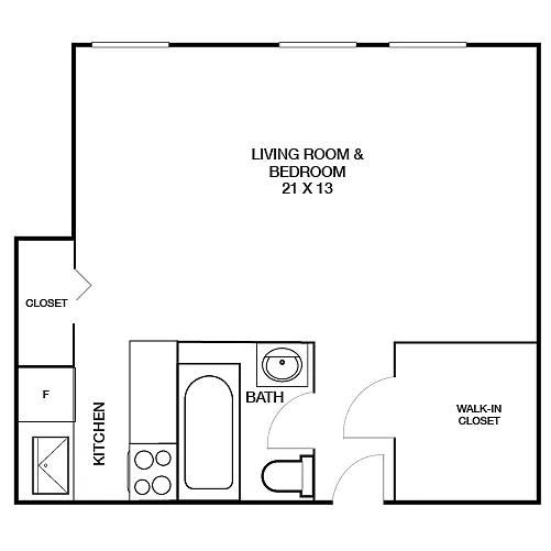 Floor plan The Jefferson