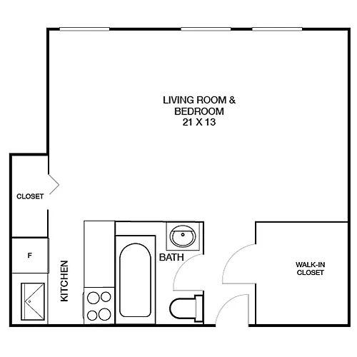 Floor plan The Jefferson