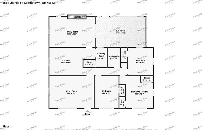 3 bed, 1.0 bath, 1424 sqft, $1,495 — Photo 2