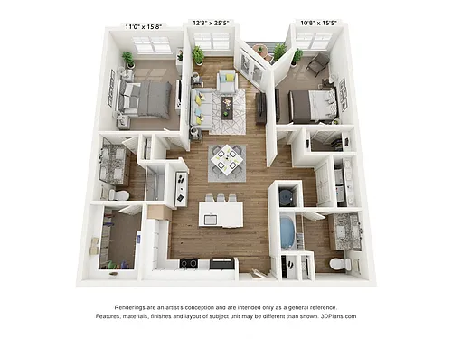 Floor plan The Poplar