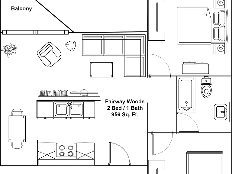 Fairway Woods Apartments — Photo 29