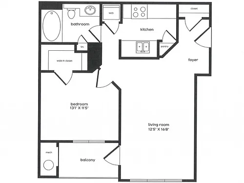 Floor plan Shine