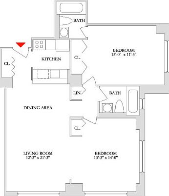 2nd image of 225 E 95th St APT 19K