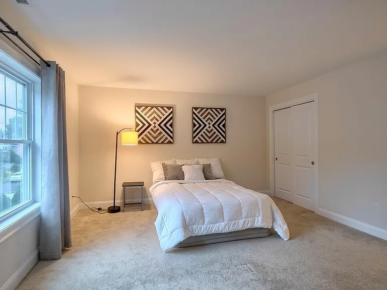 Recessed lighting in the master bedroom (not shown in the picture)
