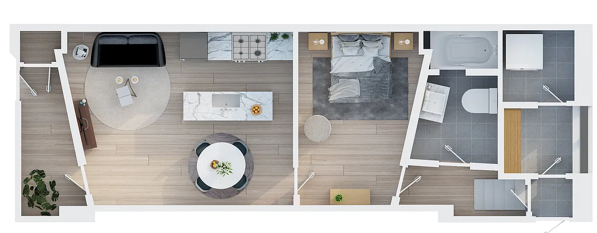 Floor plan 2E