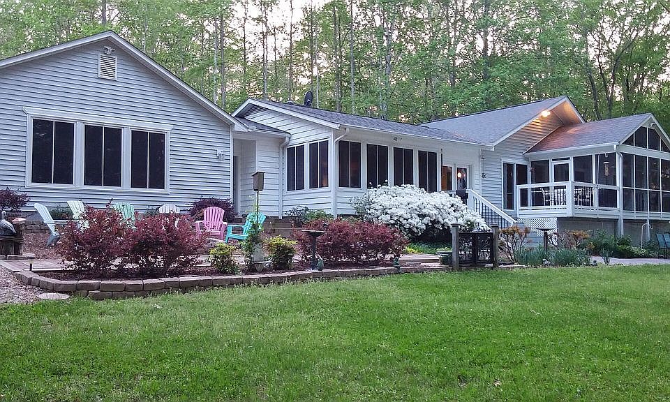 Azaleas blooming
