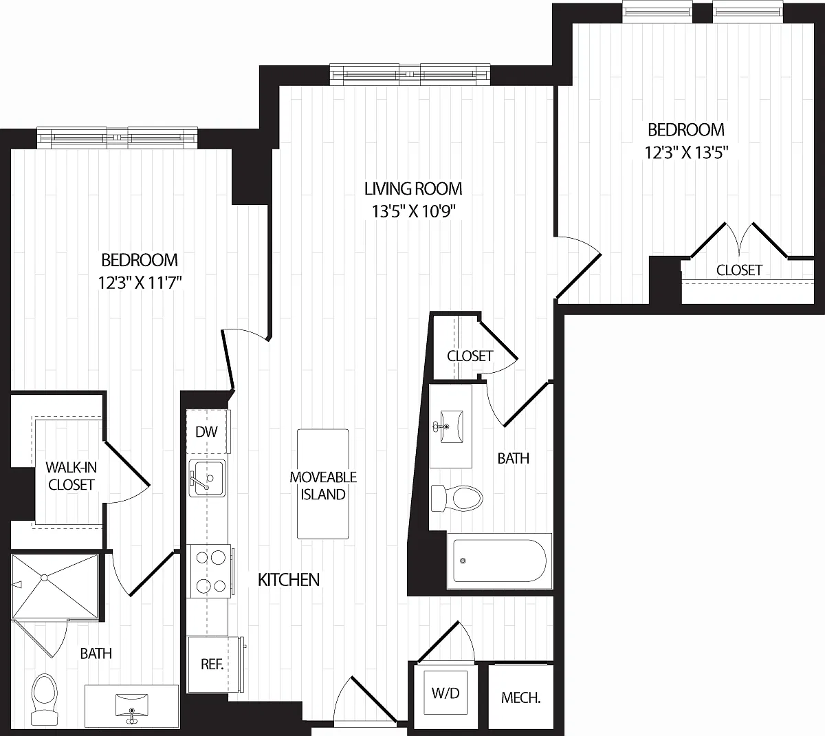 Floor plan B7